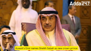 Kuwait's Emir names Sheikh Sabah as new crown prince