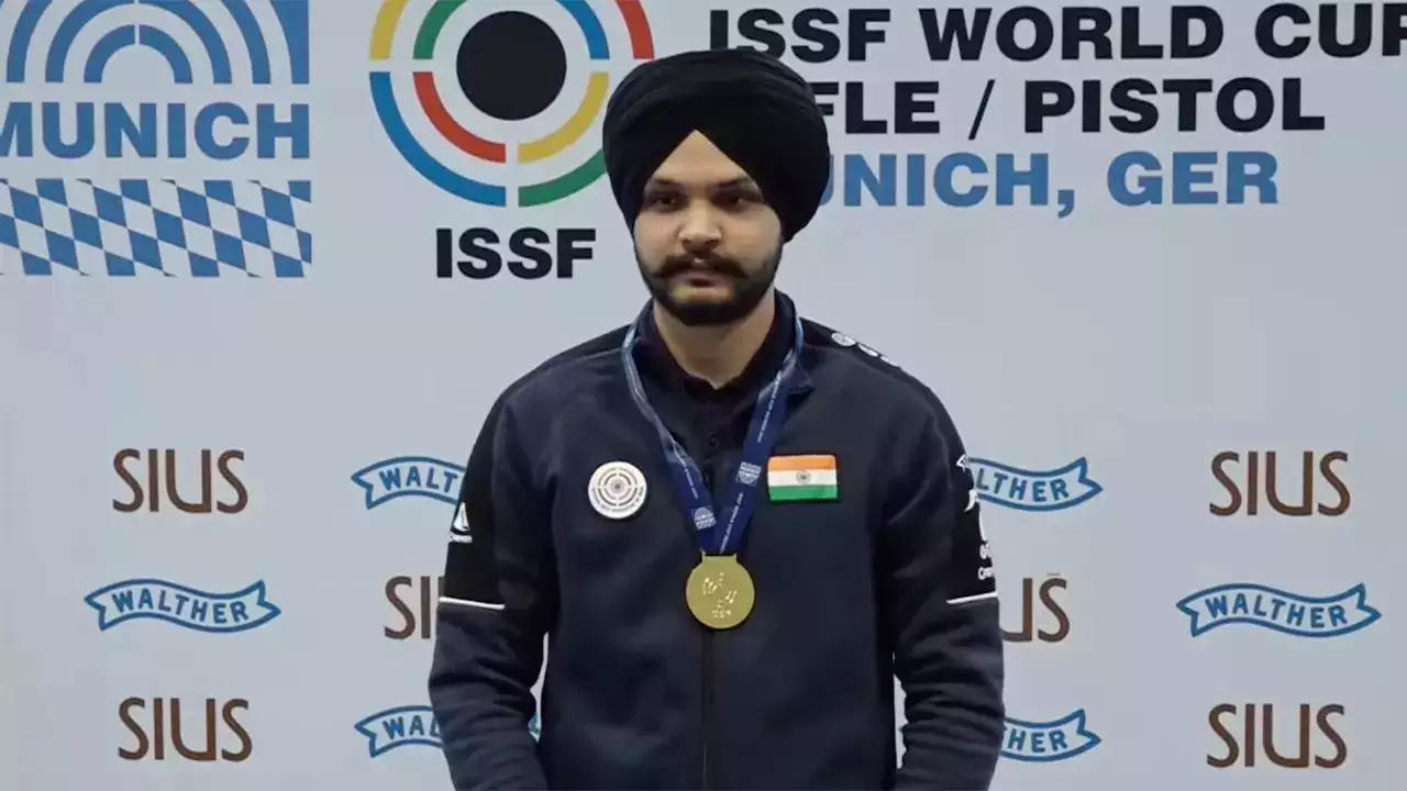 Sarabjot Singh Shines at ISSF World Cup in Munich