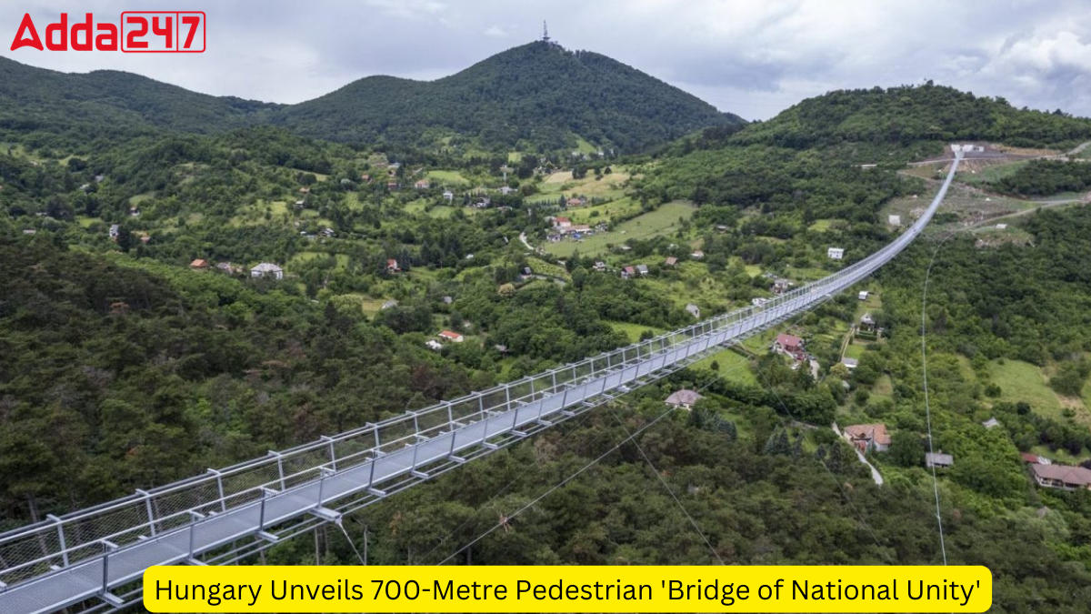 Hungary Unveils 700-Metre Pedestrian 'Bridge of National Unity'