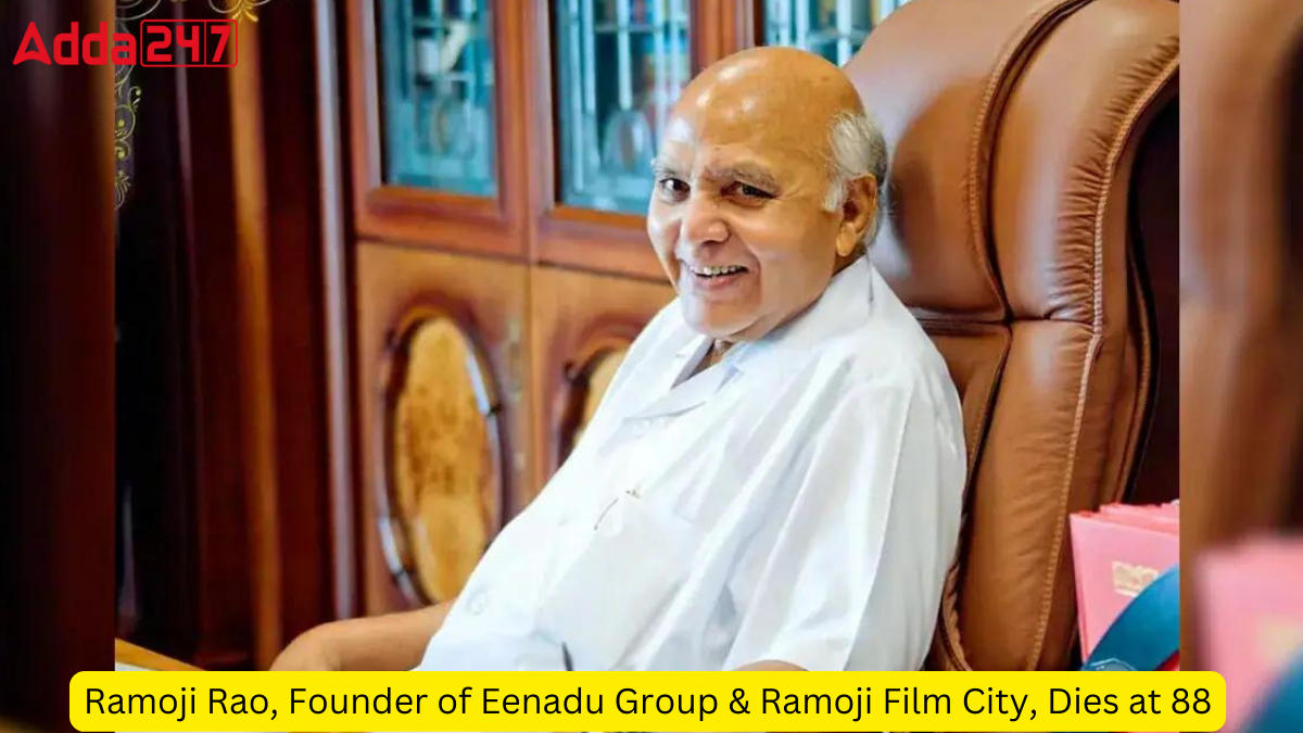 Ramoji Rao, Founder of Eenadu Group & Ramoji Film City, Dies at 88