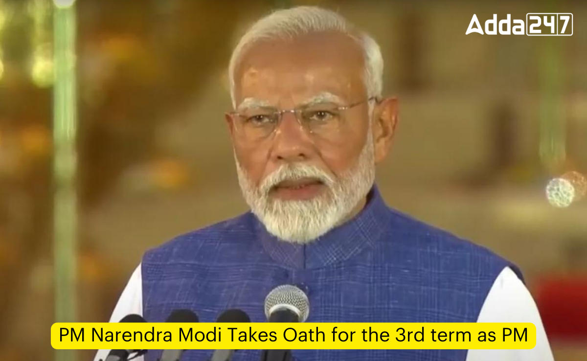 PM Narendra Modi Takes Oath for the 3rd term as PM