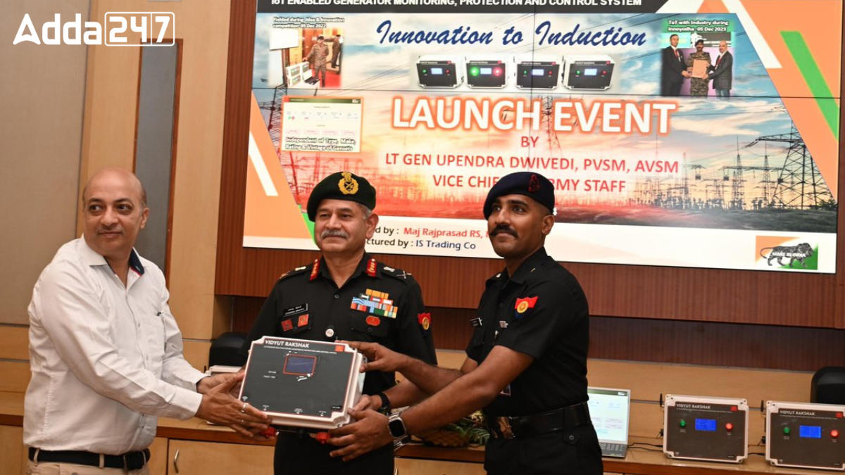 Army Launches Integrated Generator Monitoring, Control System 'Vidyut Rakshak'