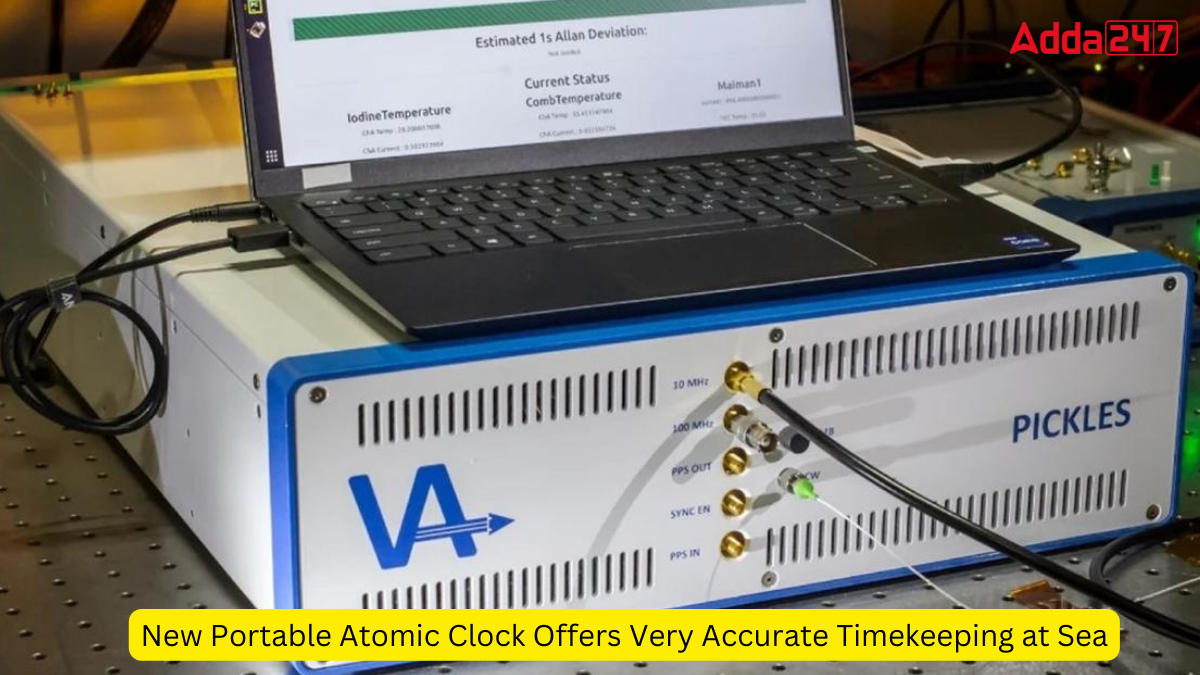 New Portable Atomic Clock Offers Very Accurate Timekeeping at Sea