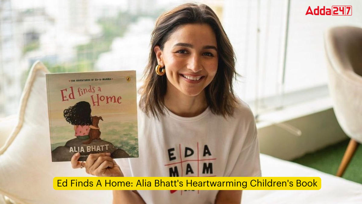 Ed Finds A Home: Alia Bhatt's Heartwarming Children's Book