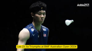 Lee Zii Jia Triumphs at BWF Australian Open 2024