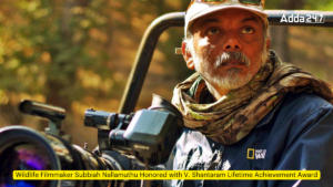 Wildlife Filmmaker Subbiah Nallamuthu Honored with V. Shantaram Lifetime Achievement Award