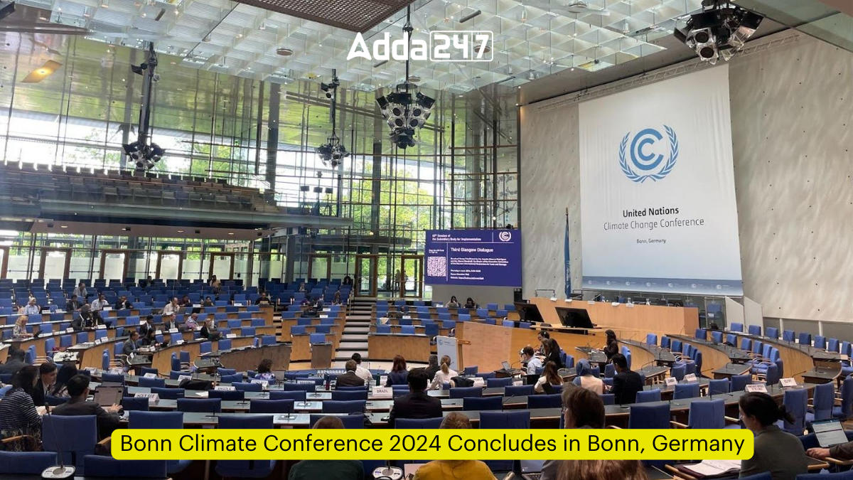 Bonn Climate Conference 2024 Concludes in Bonn, Germany