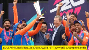 BCCI Announces INR 125 Crore Award For T20 World Champions India