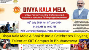 Divya Kala Mela & Shakti India Celebrates Divyang Talent at KIIT Campus in Bhubaneswar
