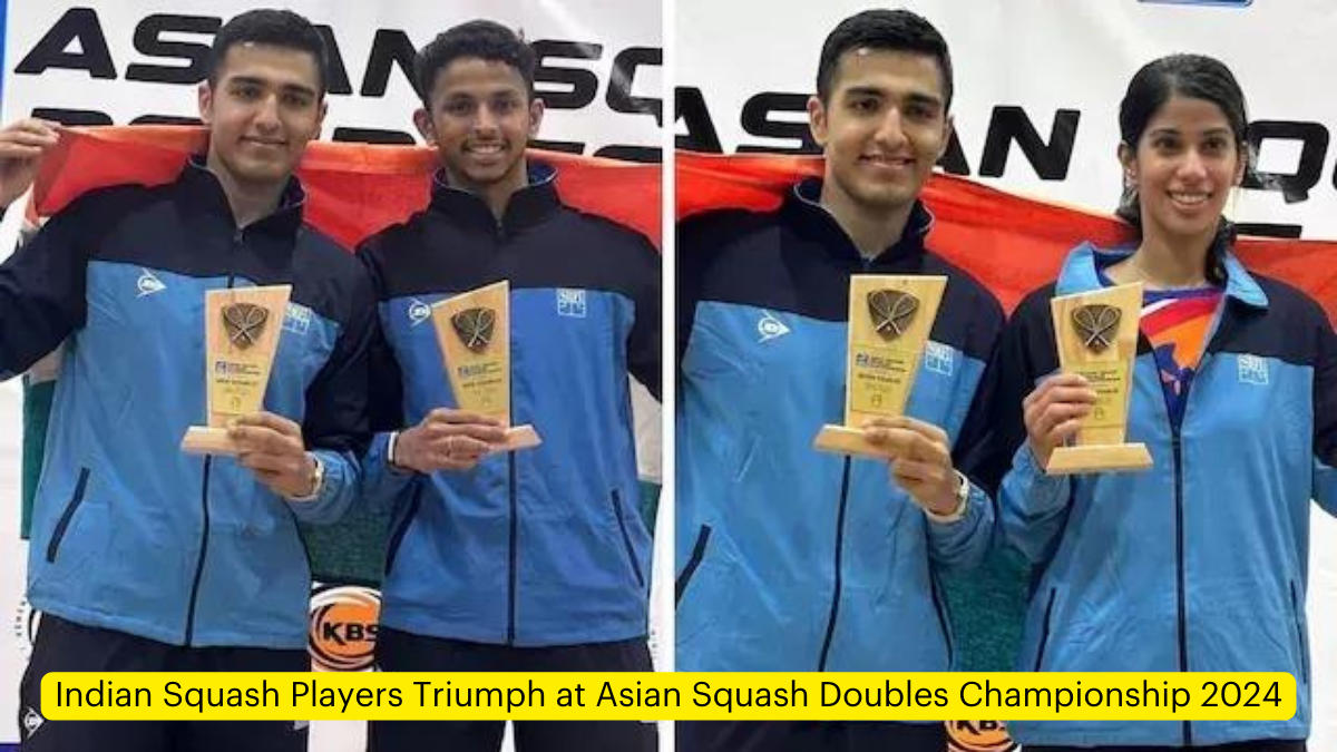 Indian Squash Players Triumph at Asian Squash Doubles Championship 2024