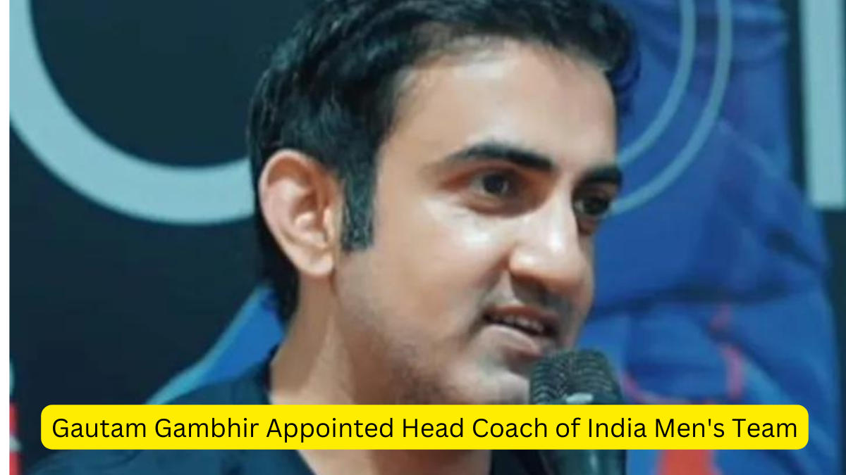 Gautam Gambhir Appointed Head Coach of India Men's TeamGautam Gambhir Appointed Head Coach of India Men's Team