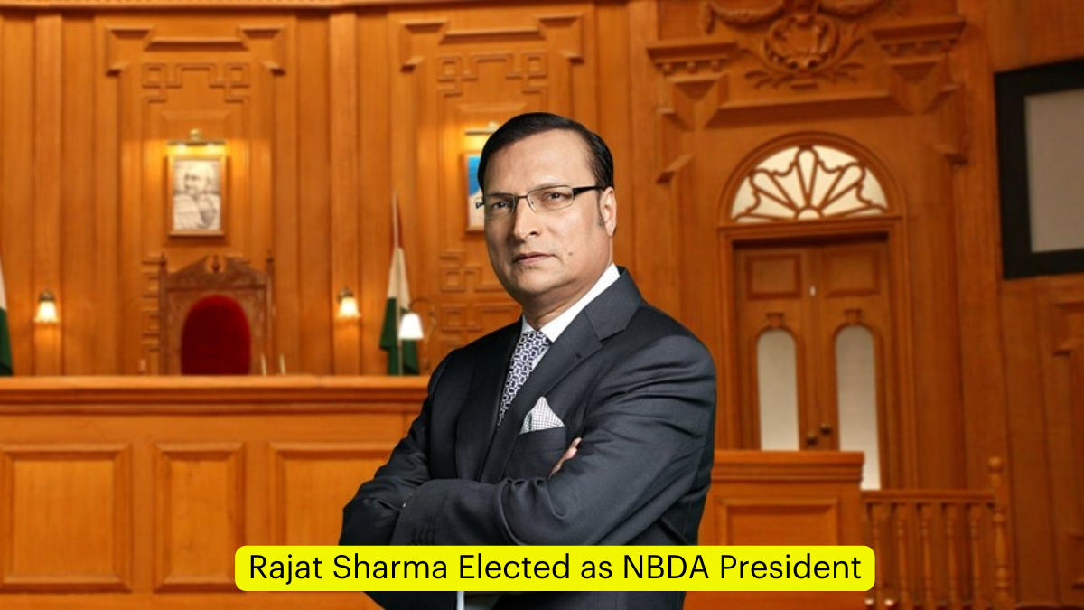 Rajat Sharma Elected as NBDA President