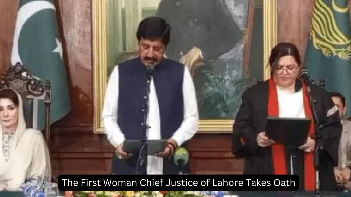 The First Woman Chief Justice of Lahore Takes Oath