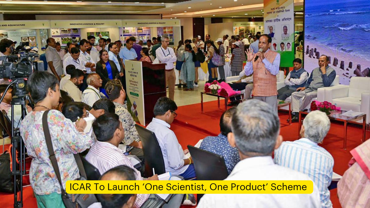 ICAR To Launch ‘One Scientist, One Product’ Scheme