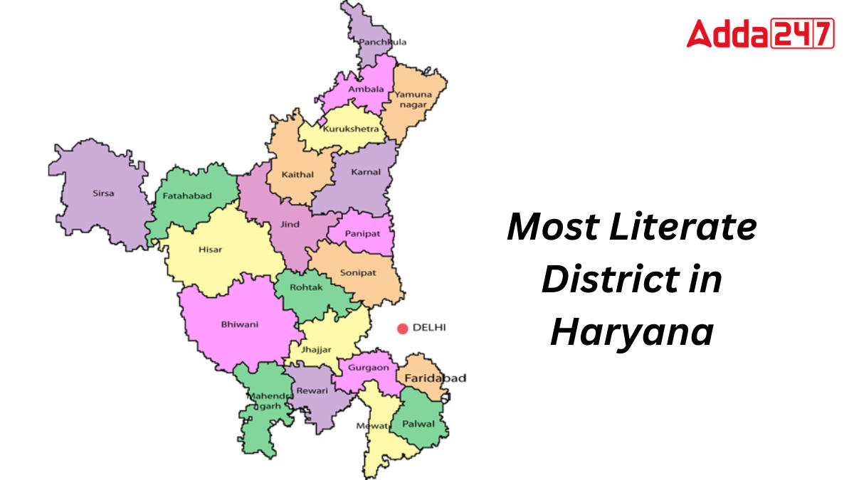 Most Literate District in Haryana