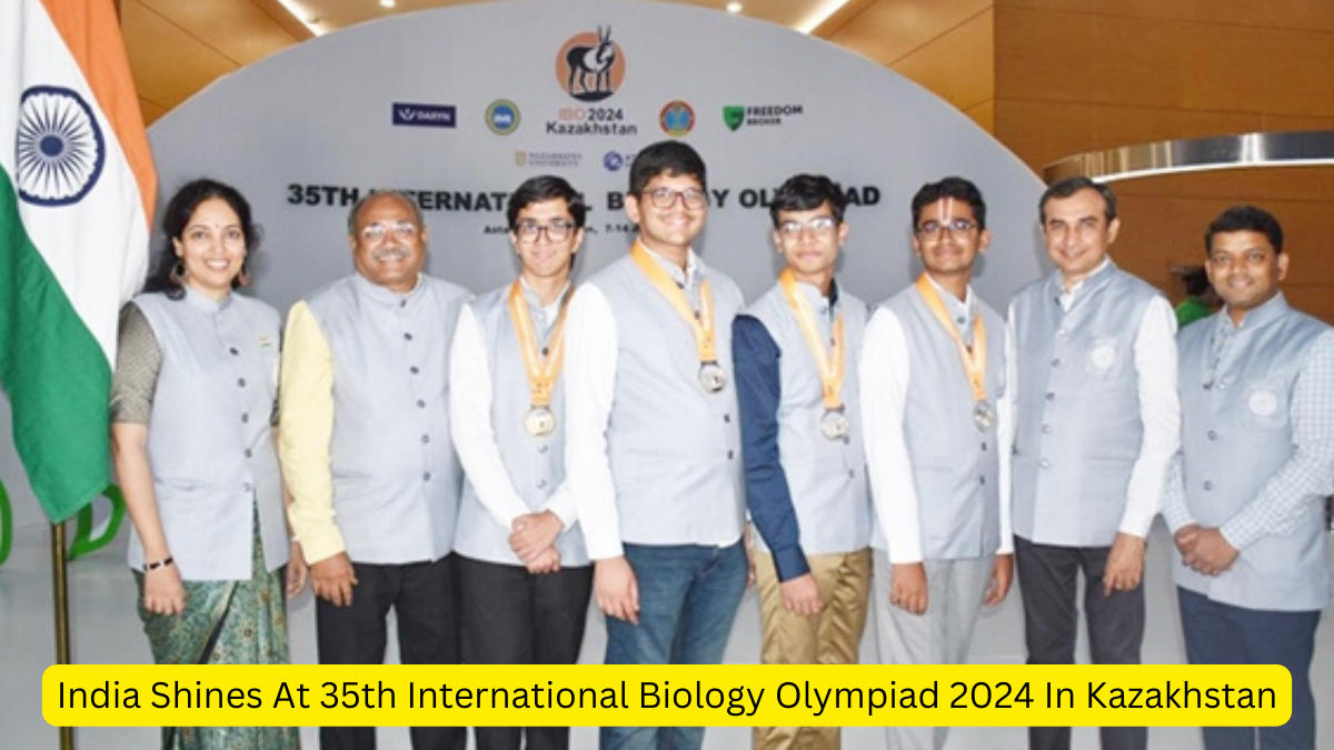 India Shines At 35th International Biology Olympiad 2024 In Kazakhstan