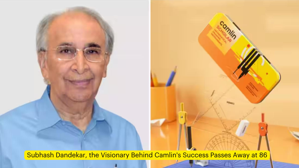 Subhash Dandekar, the Visionary Behind Camlin's Success Passes Away at 86