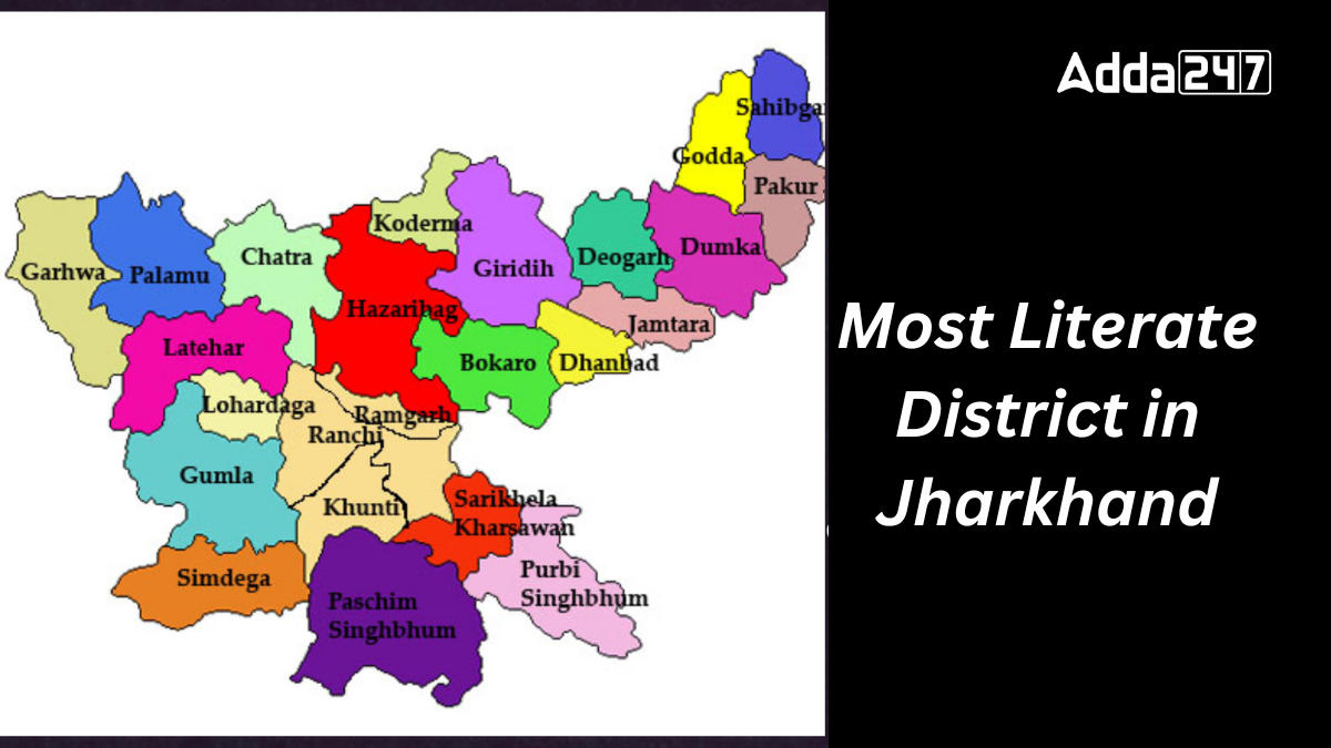 Most Literate District in Jharkhand