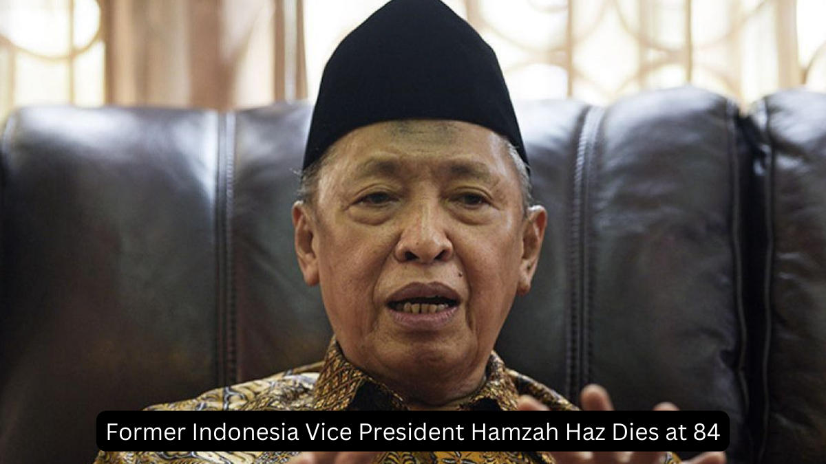 Former Indonesia Vice President Hamzah Haz Dies at 84