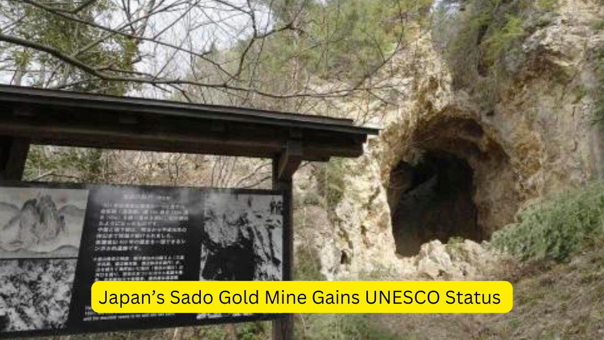 Japan’s Sado Gold Mine Gains UNESCO Status