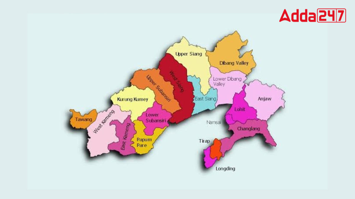 Area of Arunachal Pradesh