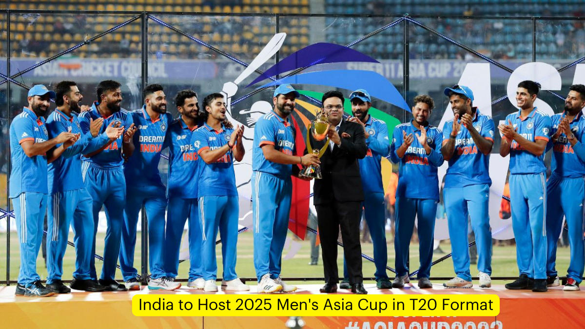 India to Host 2025 Men's Asia Cup in T20 Format