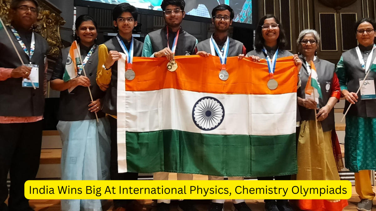 India Wins Big At International Physics, Chemistry Olympiads