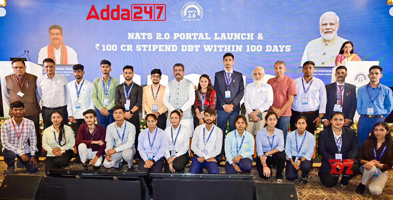 Education Minister Launches NATS 2.0 and Disburses Rs. 100 Crore Stipends