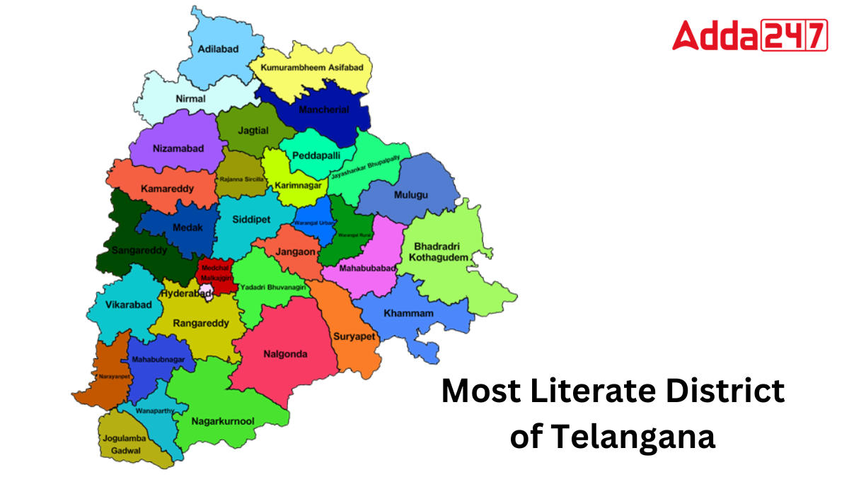 Most Literate District of Telangana