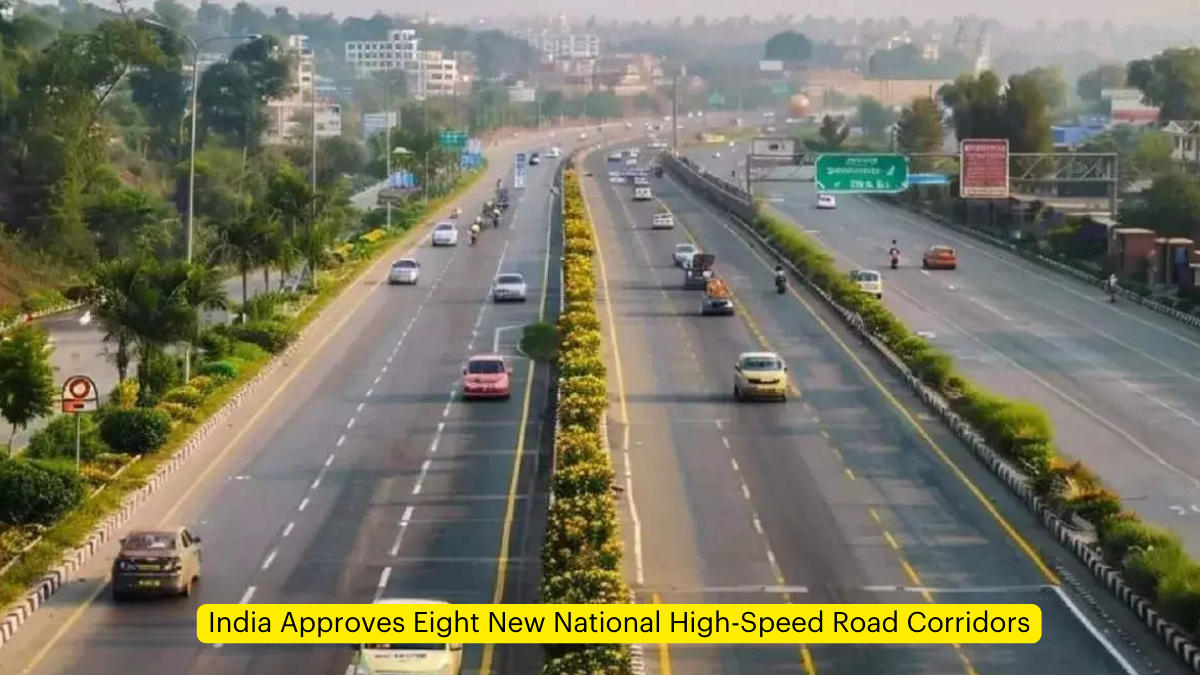 India Approves Eight New National High-Speed Road Corridors