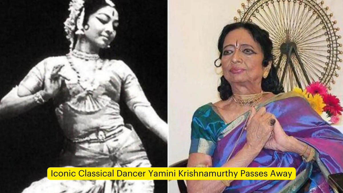 Iconic Classical Dancer Yamini Krishnamurthy Passes Away