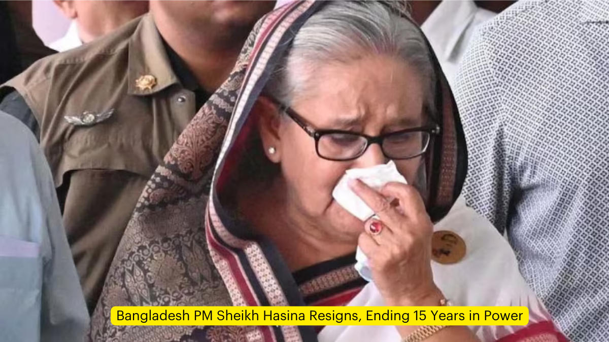 Bangladesh PM Sheikh Hasina Resigns, Ending 15 Years in Power