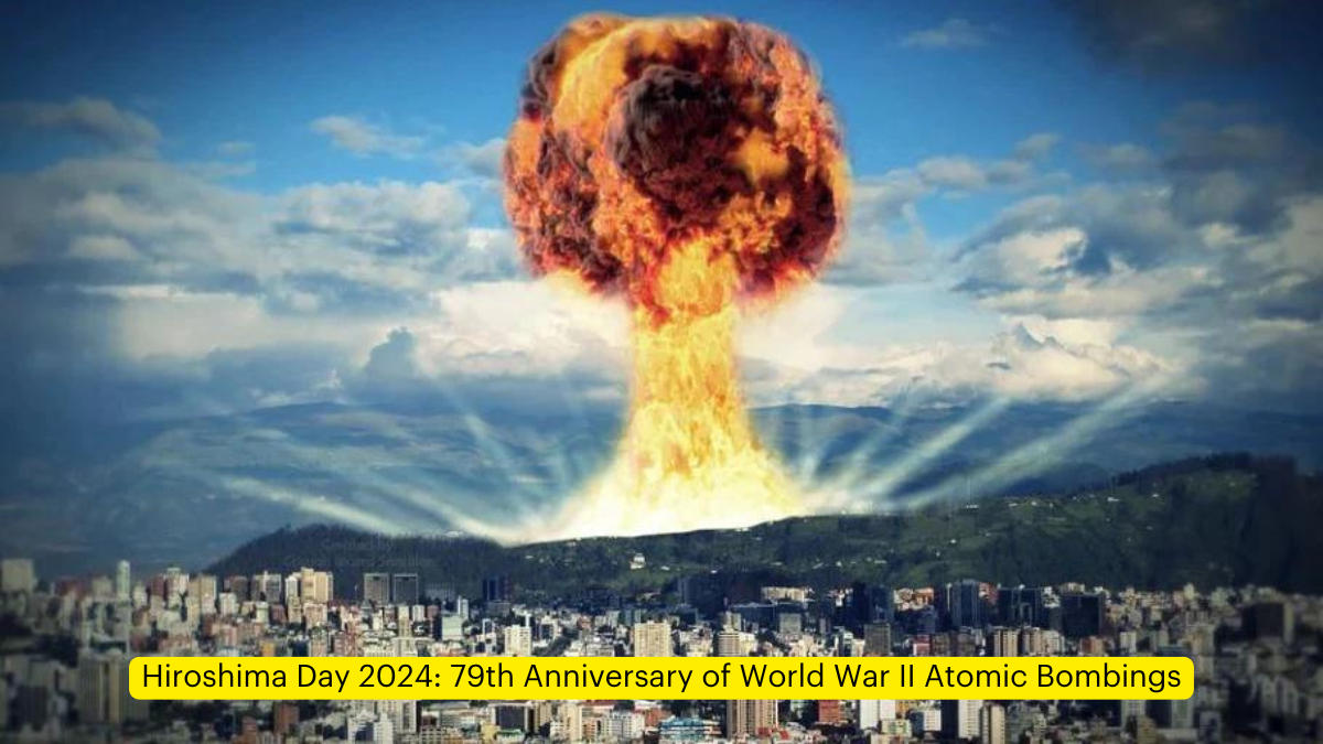 Hiroshima Day 2024: Commemorating the 79th Anniversary of World War II Atomic Bombings