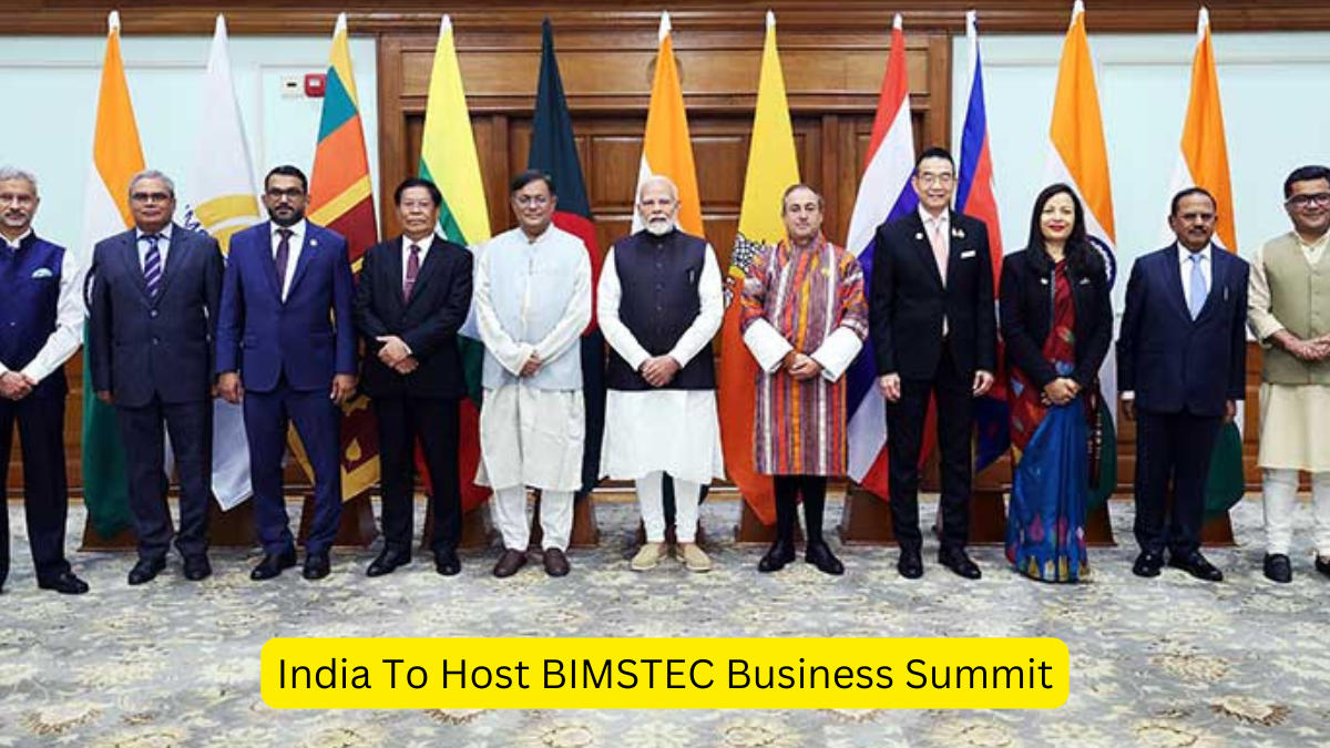 India To Host BIMSTEC Business Summit