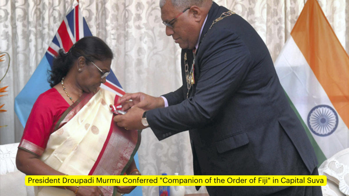 President Droupadi Murmu Conferred 