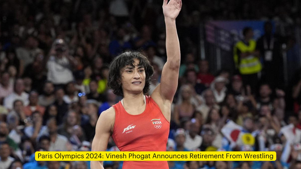 Paris Olympics 2024: Vinesh Phogat Announces Retirement From Wrestling