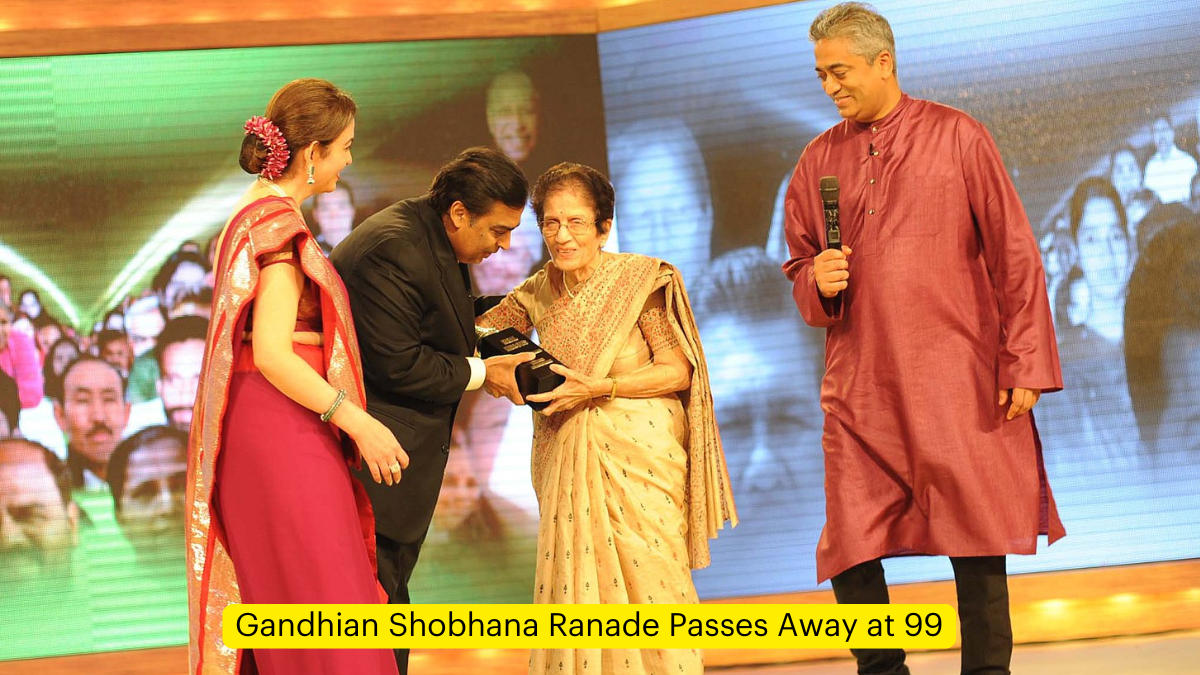 Gandhian Shobhana Ranade Passes Away at 99