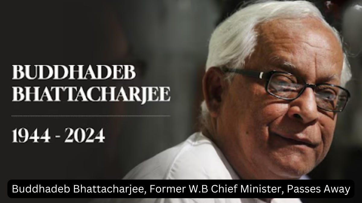 Buddhadeb Bhattacharjee, Former W.B Chief Minister, Passes Away