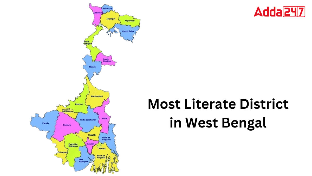 Most Literate District in West Bengal