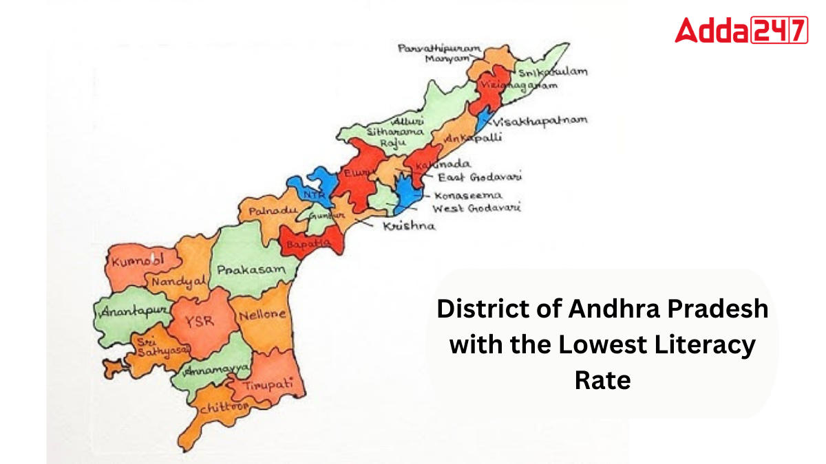 District of Andhra Pradesh with the Lowest Literacy Rate