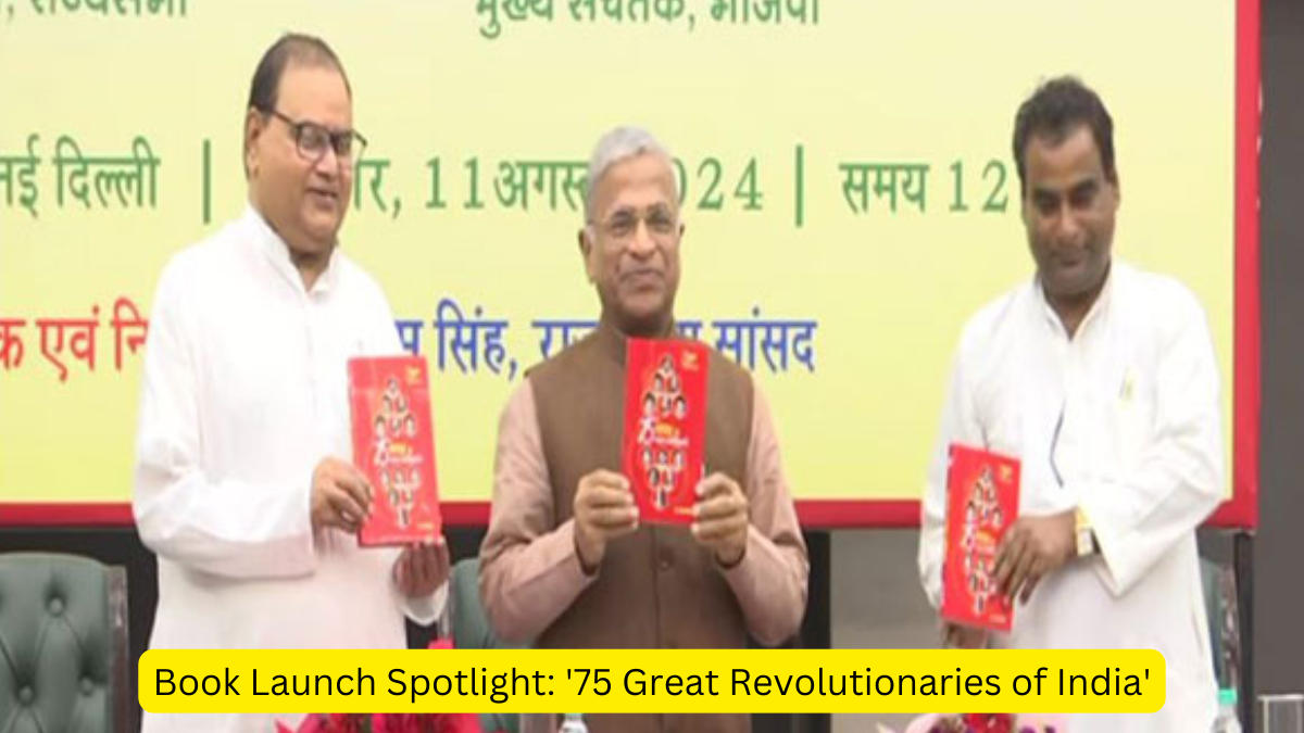 Book Launch Spotlight '75 Great Revolutionaries of India'