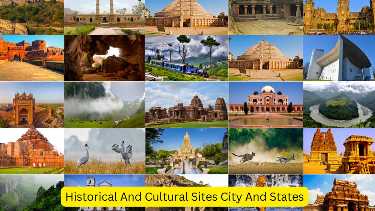 Historical And Cultural Sites City And States