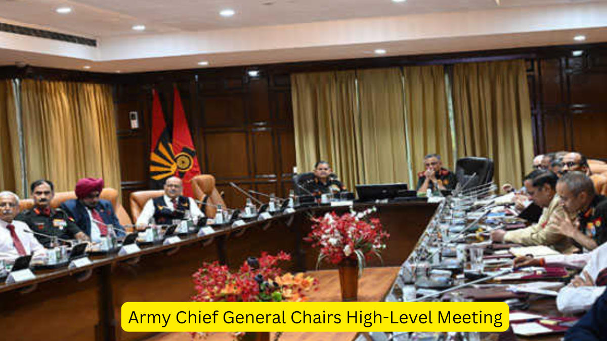 Army Chief General Chairs High-Level Meeting