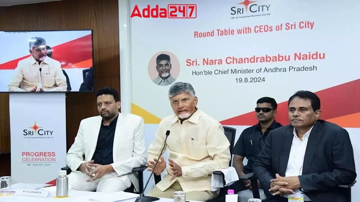 Andhra CM Inaugurates Projects and Deals Worth Rs 3,683 Crore at Sri City