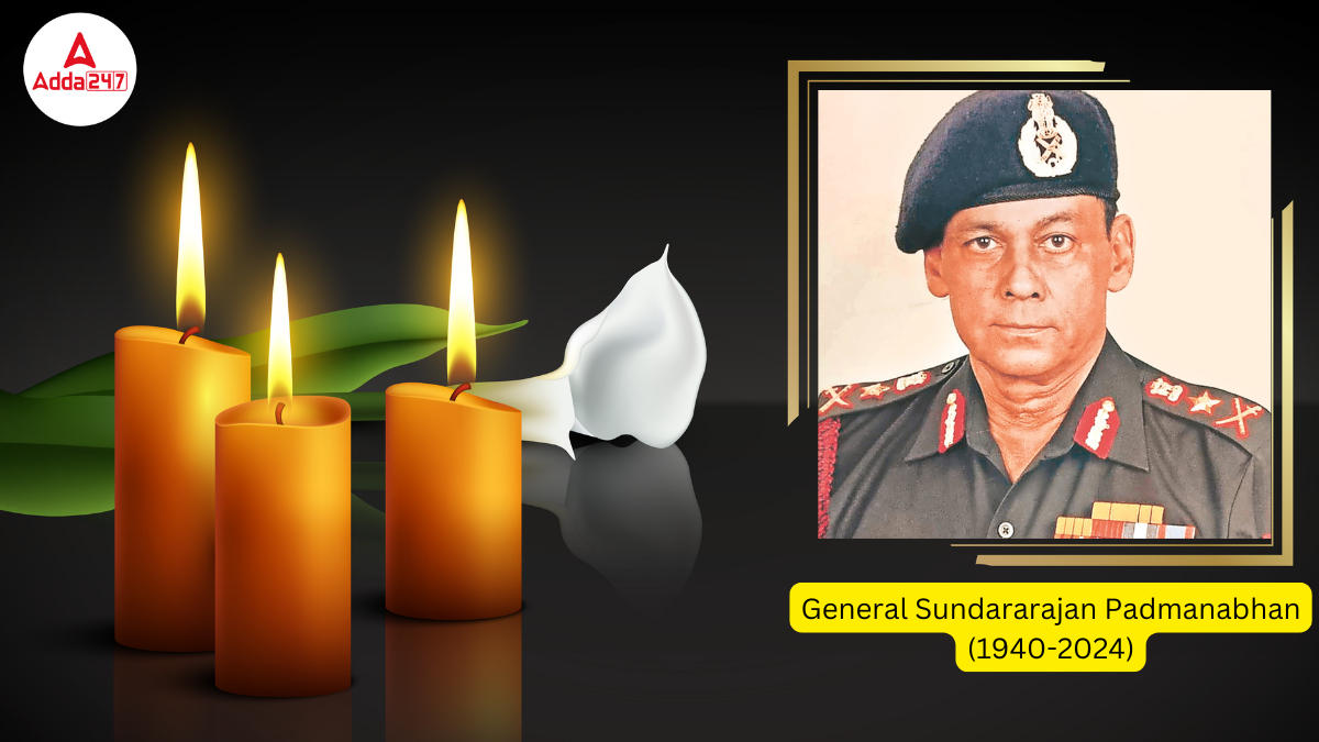 Indian Army Mourns The Loss Of General S Padmanbham