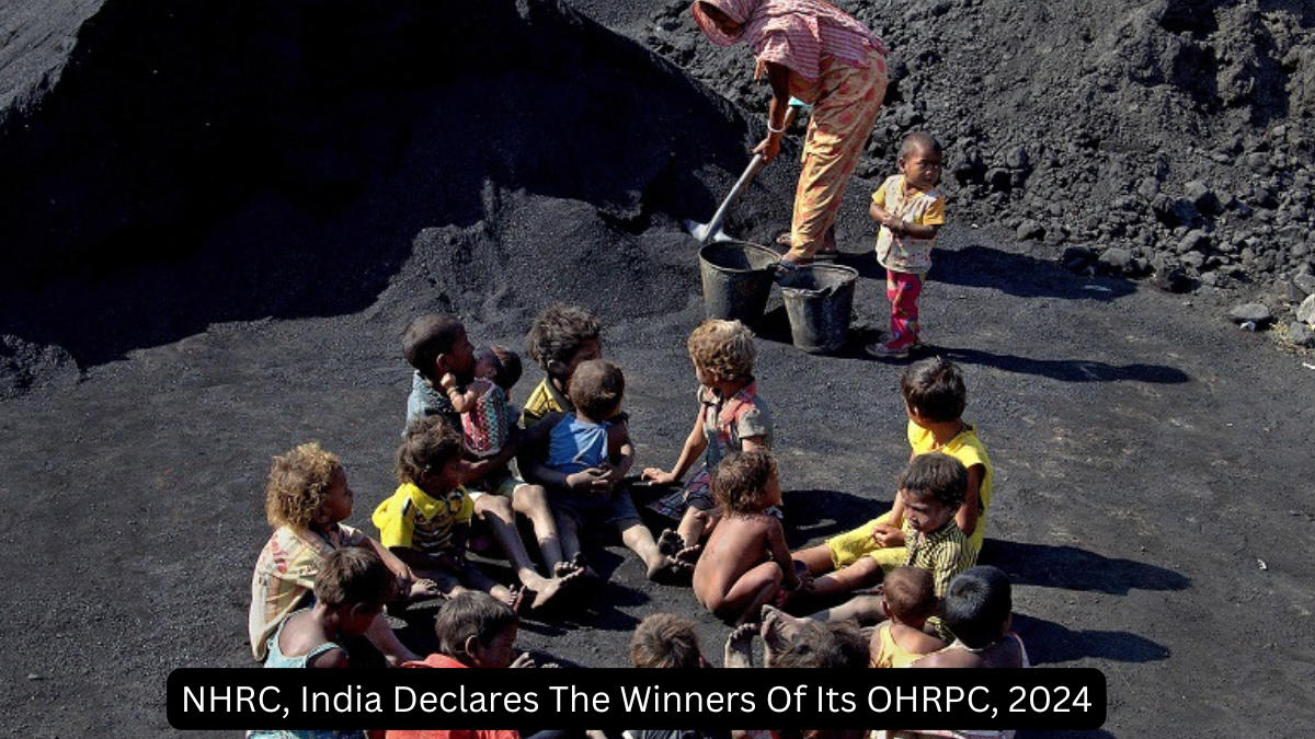 NHRC, India Declares The Winners Of Its OHRPC, 2024