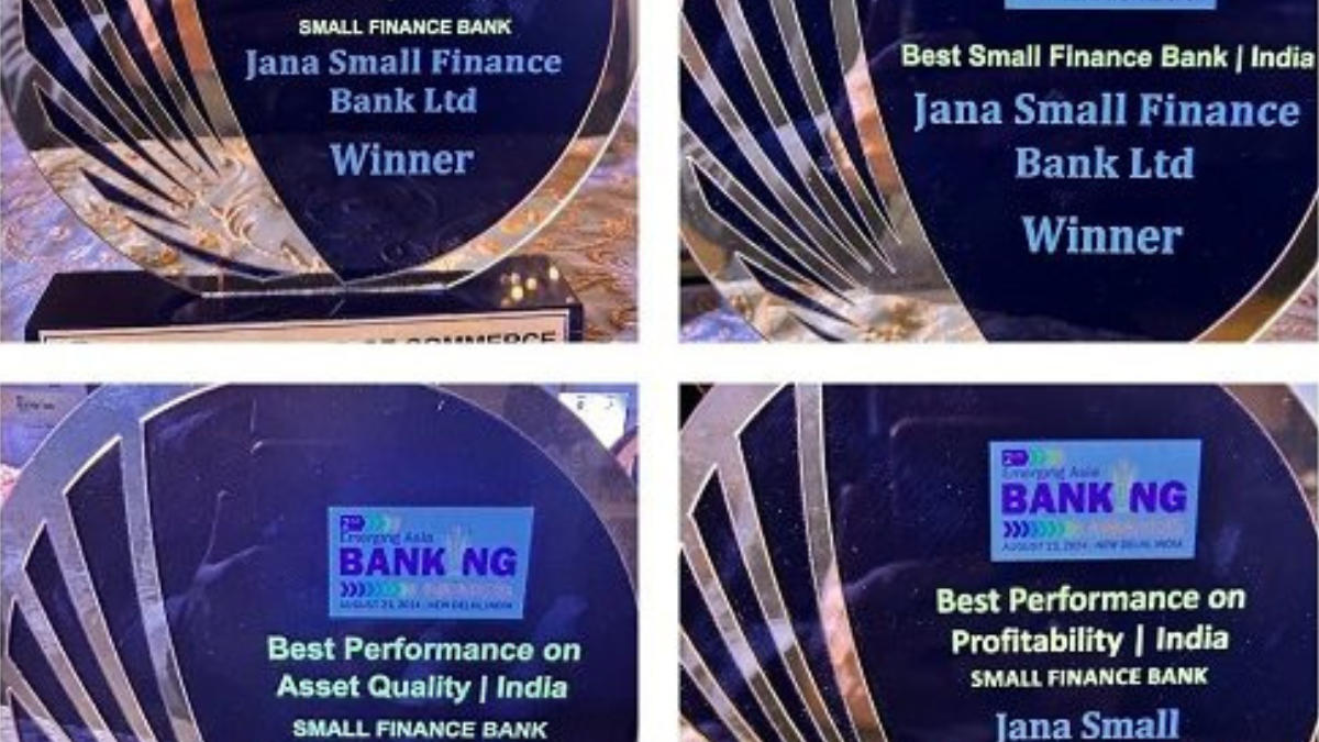 Jana Small Finance Bank Sweeps 4 Awards At ICC Emerging Asia Banking Conclave