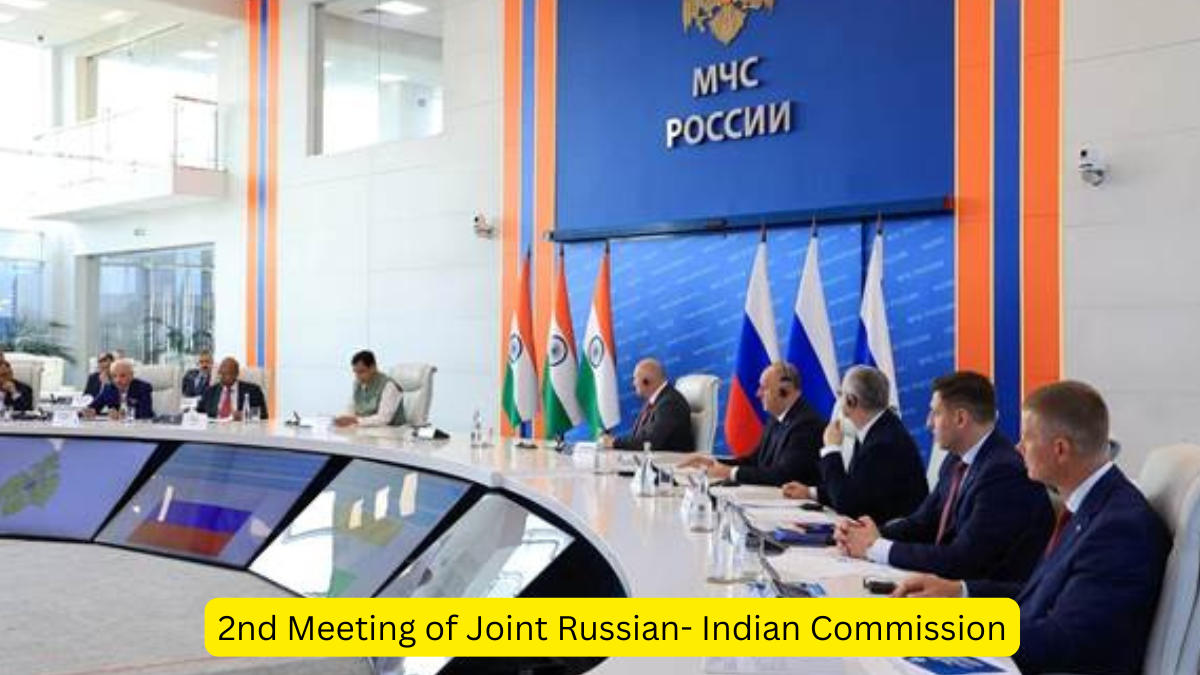 2nd Meeting of Joint Russian- Indian Commission