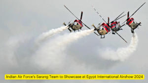 Indian Air Force's Sarang Team to Showcase at Egypt International Airshow 2024