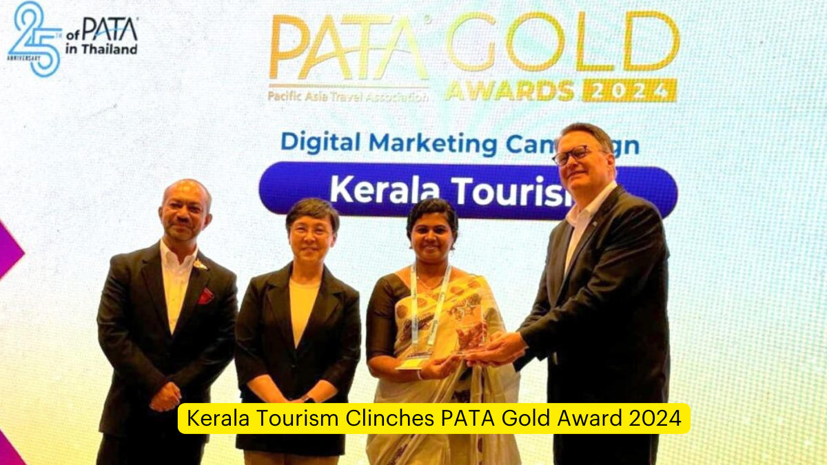 Kerala Tourism Clinches PATA Gold Award 2024 for Innovative 'Holiday Heist' Campaign